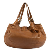Shop safe online at Labellov in Antwerp, Brussels and Knokke this 100% authentic second hand Gucci Brown Marrakech Hobo Bag