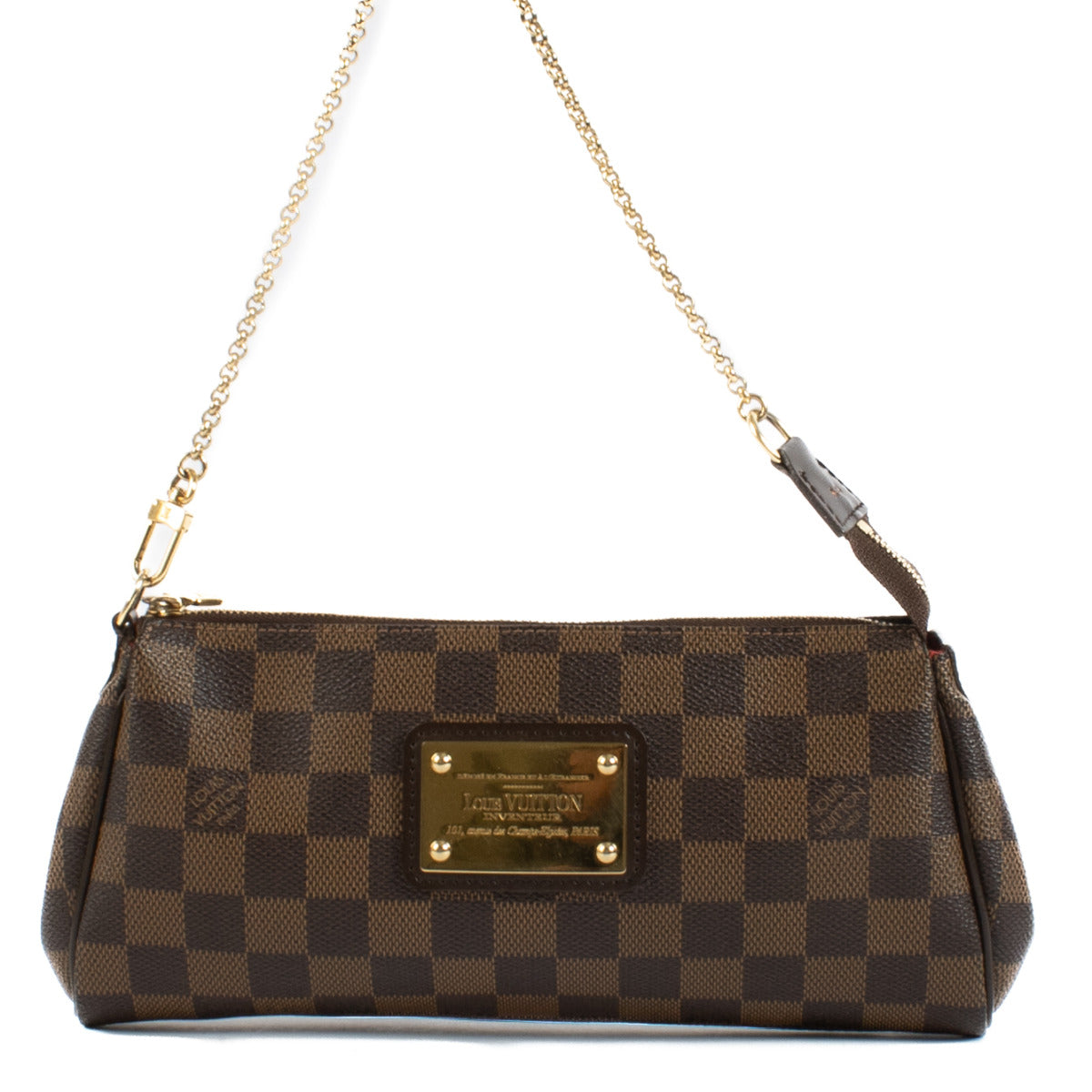 Louis Vuitton Damier Ebene Eva Pochette Bag