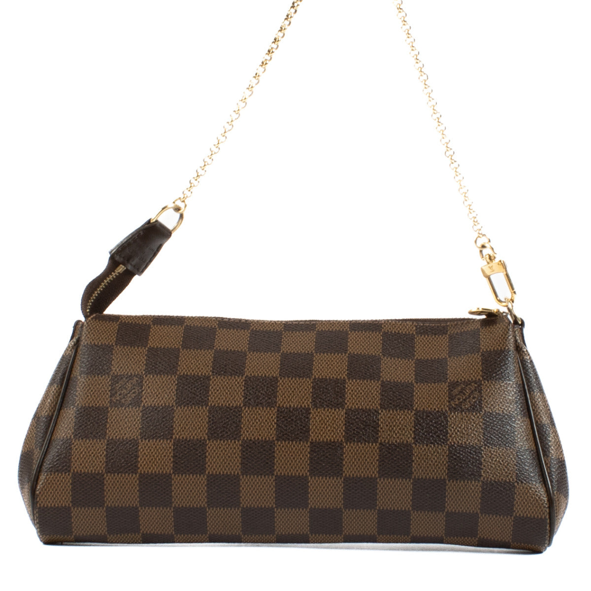 Louis Vuitton Damier Ebene Eva Pochette Bag