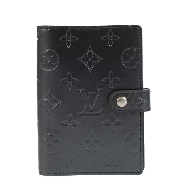 Louis Vuitton Gunmetal Grey Agenda Cover PM aan de beste prijs bij Labellov tweedehands luxe in Antwerpen and Knokke