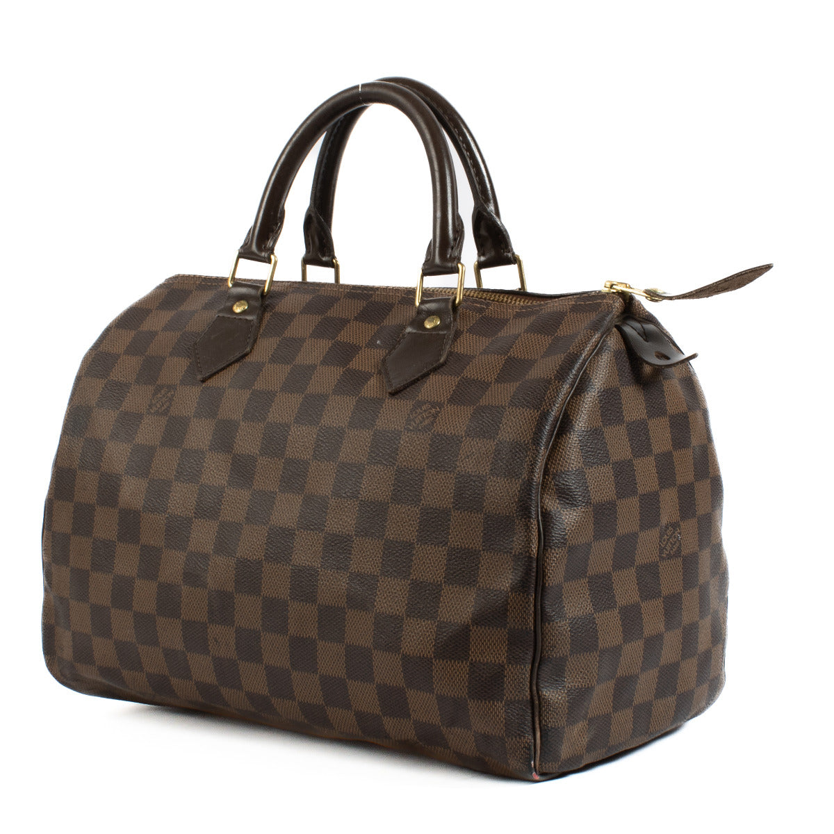 Koop en verkoop uw authentieke designer Louis Vuitton Damier Ebene Speedy 30 Bag aan de beste prijs bij Labellov tweedehands luxe.