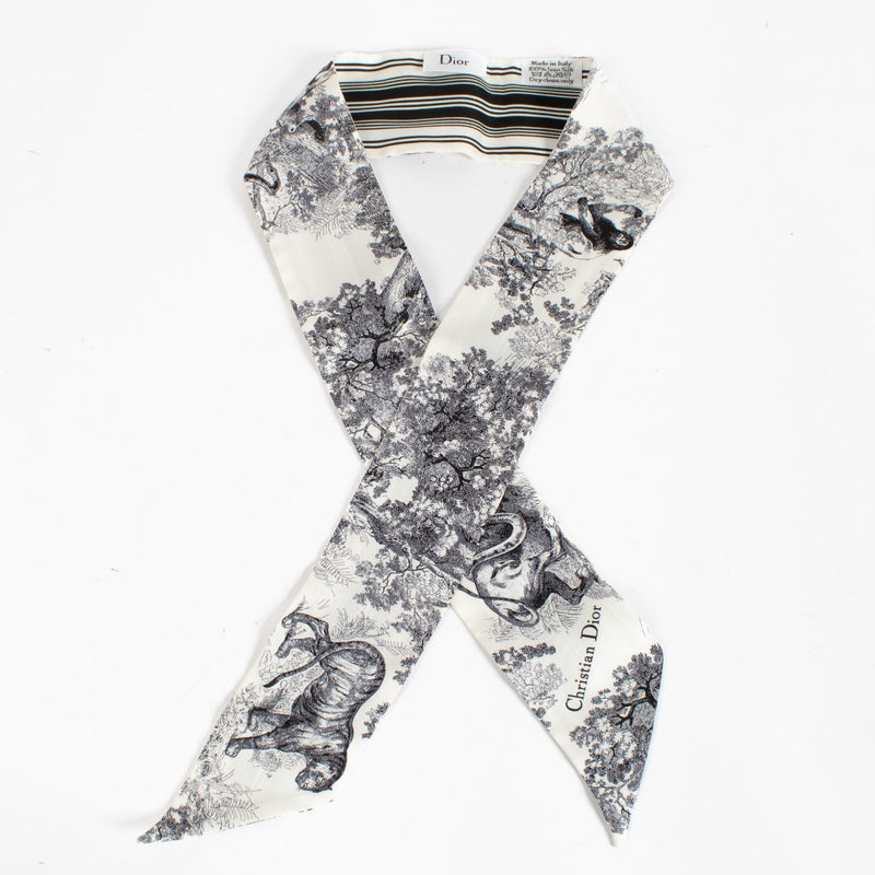 authentic preloved Christian Dior Mitzah Scarf on Labellov.com
