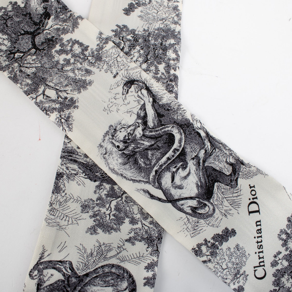 authentic preloved Christian Dior Mitzah Scarf on Labellov.com