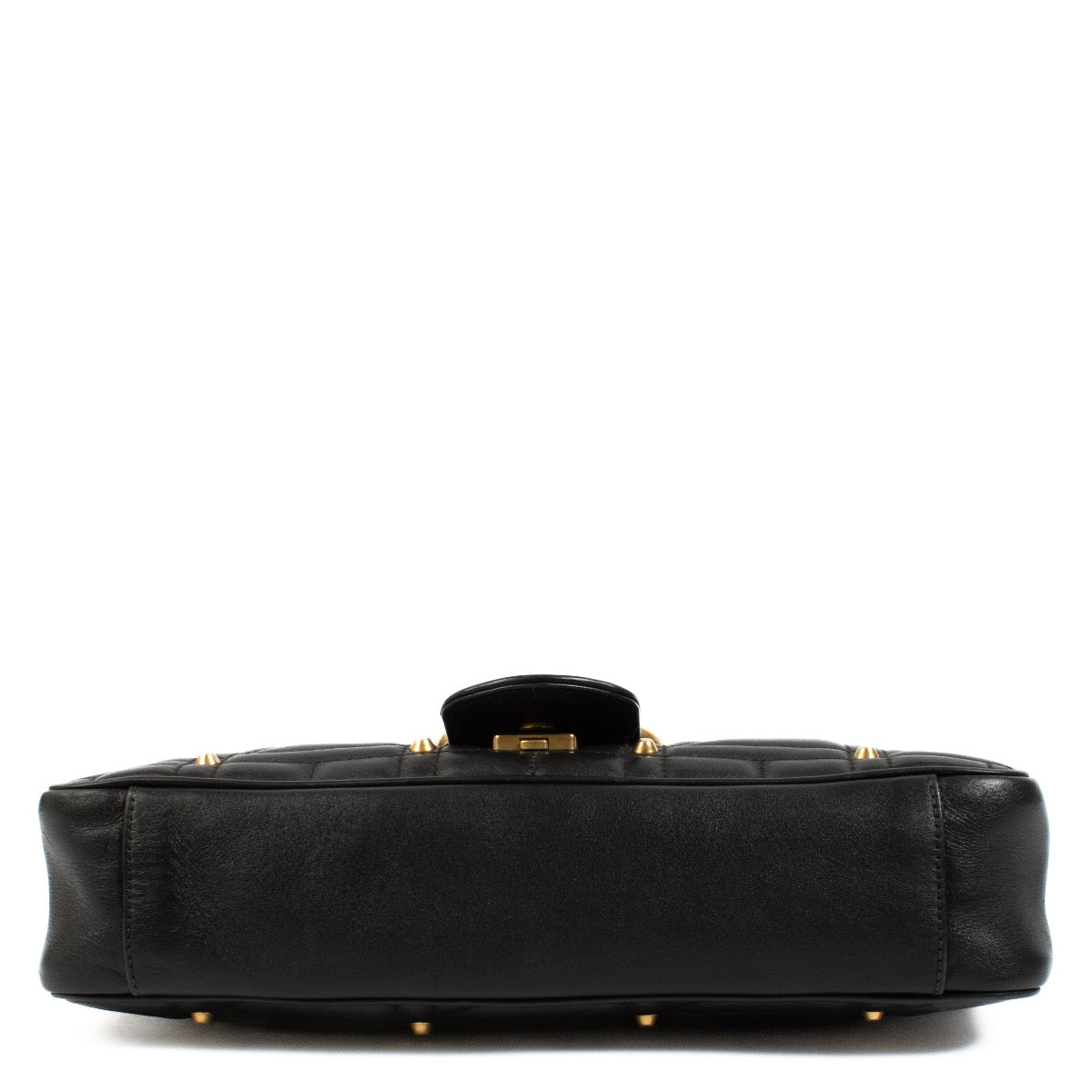 shop 100% authentic second hand Gucci Black Studded GG Marmont Medium Bag on Labellov.com