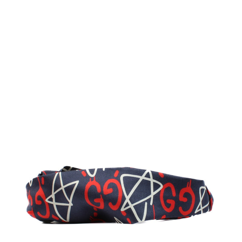 Gucci Ghost GG Graffiti Silk Headband