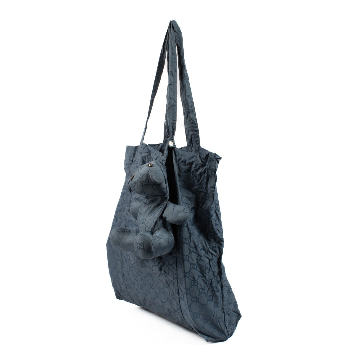 Shop safe online at Labellov in Antwerp, Brussels and Knokke this 100% authentic second hand Gucci Blue Bear Shopping Bag. Veilig online tweedehands authentieke Gucci Blue Bear Shopping Bag kopen bij Labellov.