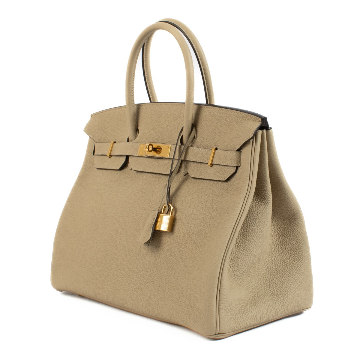 Hermès 2017 Birkin 35 Trench Togo Gold Hardware