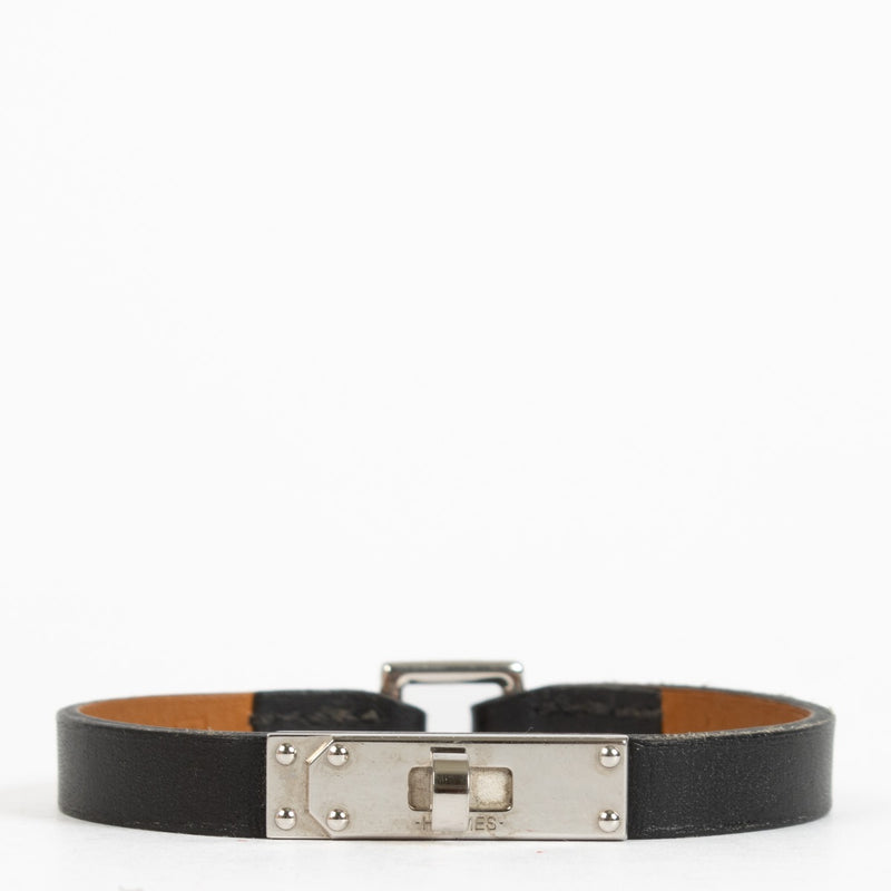 authentic preloved Hermès Black Micro Kelly Bracelet on Labellov.com