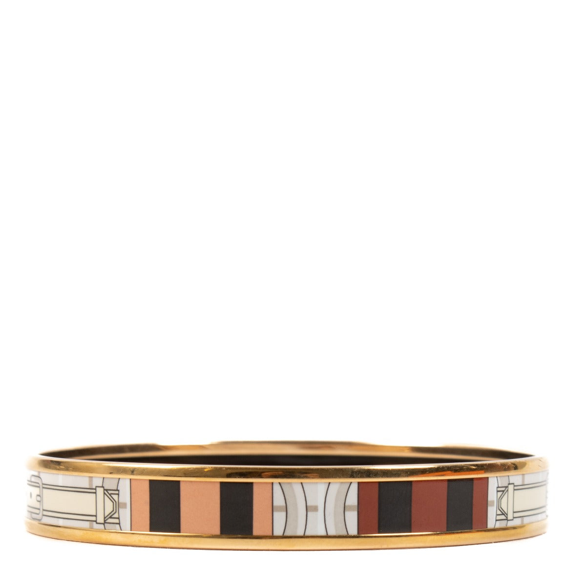 Shop 100% authentic secondhand Hermès Sellier Enamel Bangle Bracelet on Labellov.com