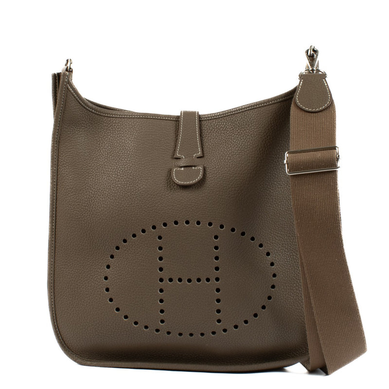 Hermès Evelyne 33 Etoupe Clemence