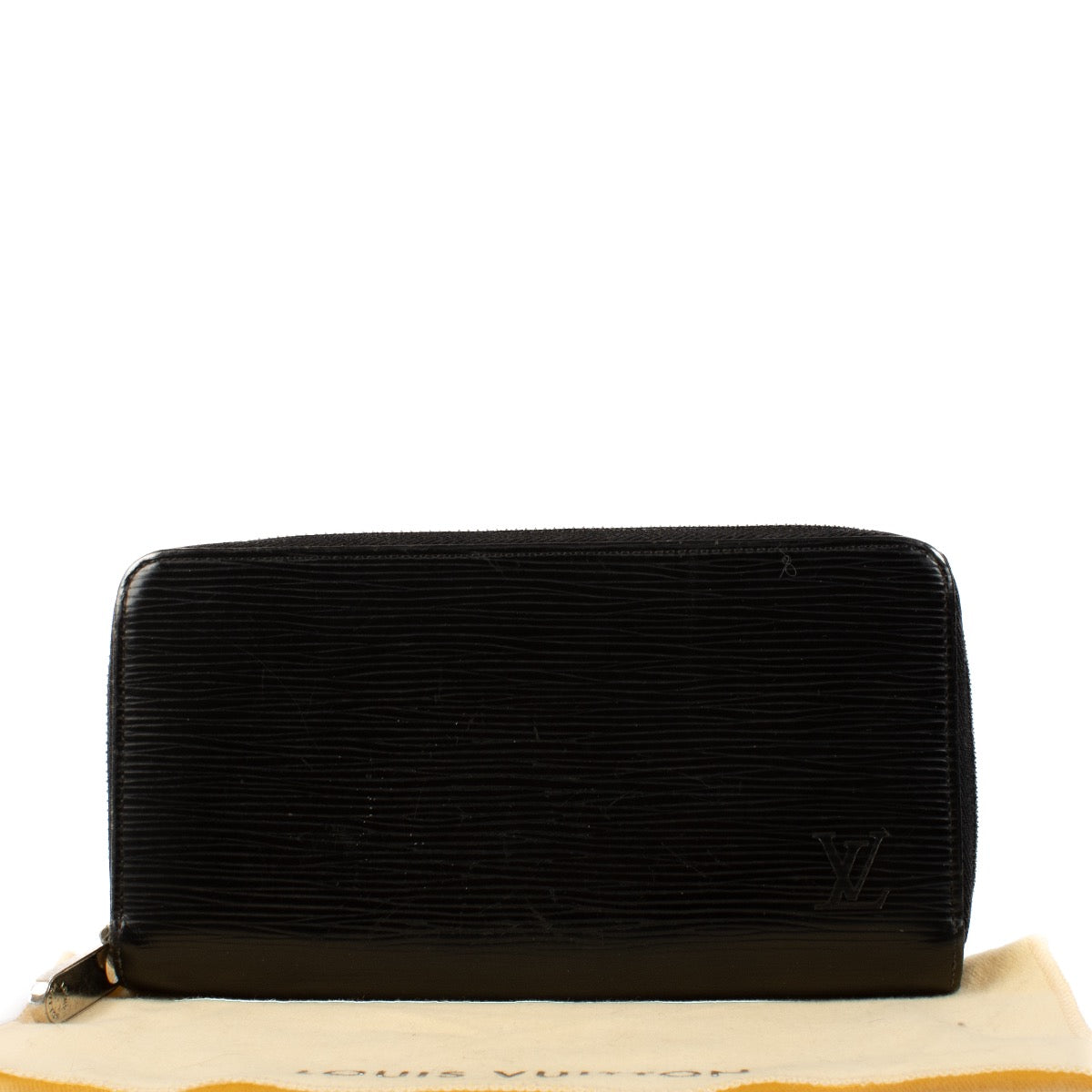 shop 100% authentic second hand Louis Vuitton Black Epi Zippy Wallet on Labellov.com