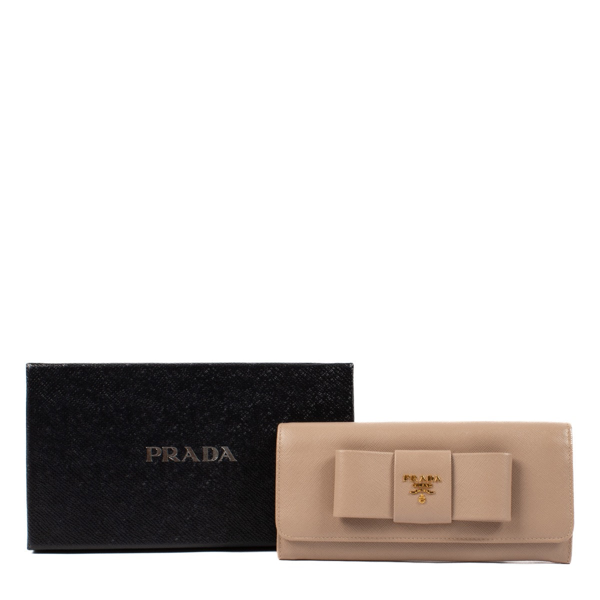 shop 100% authentic second hand Prada Pink Bow Wallet on Labellov.com