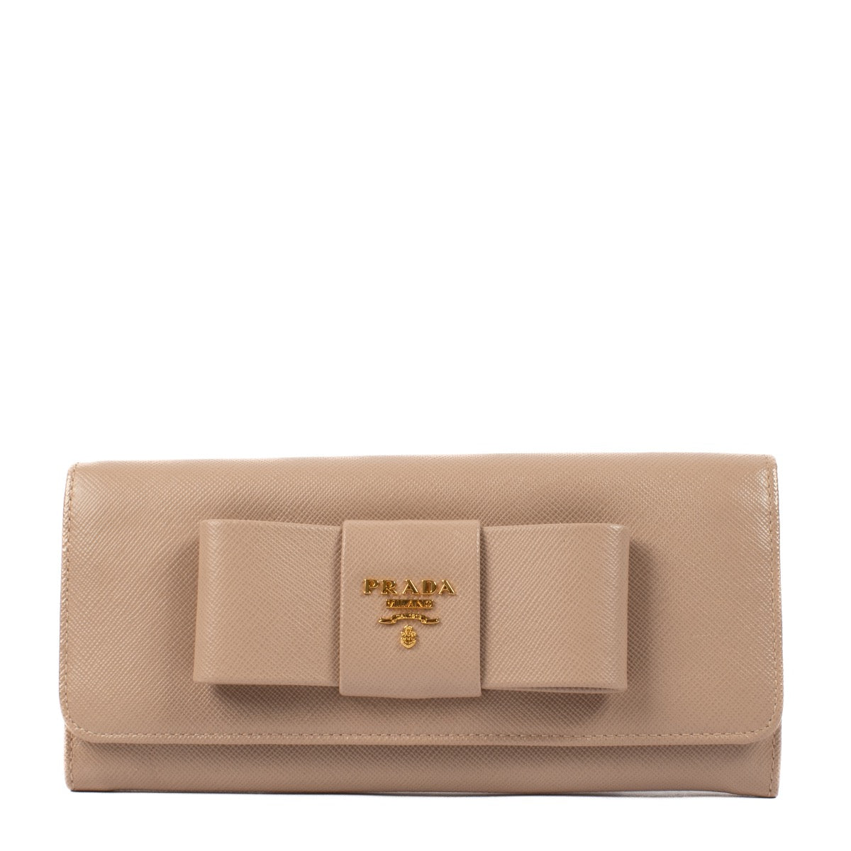shop 100% authentic second hand Prada Pink Bow Wallet on Labellov.com