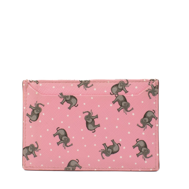 shop 100% authentic second hand Prada Pink Elephant Card Holder on Labellov.com