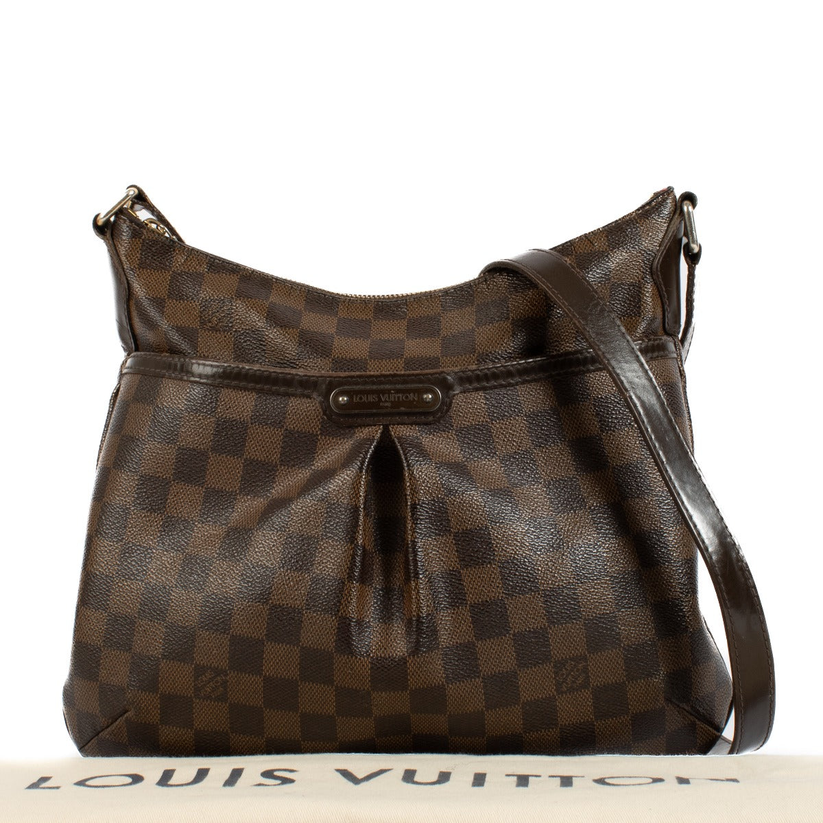 Shop safe online at Labellov in Antwerp, Brussels and Knokke this 100% authentic second hand Louis Vuitton Damier Ebene Bloomsbury PM Bag