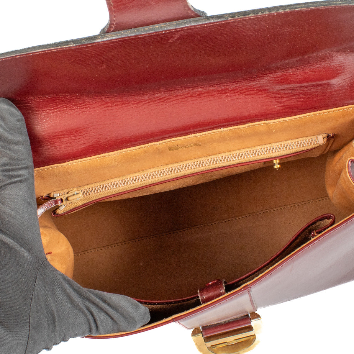 Delvaux 1971 Red Box Calf Brillant MM