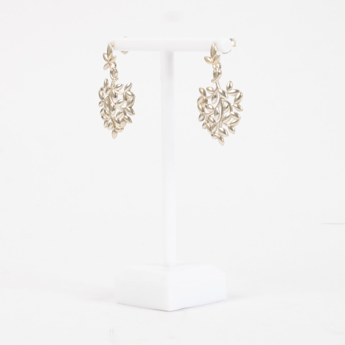 Tiffany & Co. Paloma Picasso Zilveren Olive Leaf Oorbellen