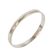 Shop safe online at Labellov in Antwerp, Brussels and Knokke this 100% authentic second hand Tiffany & Co. Silver I Love You Bangle Bracelet - Size 61