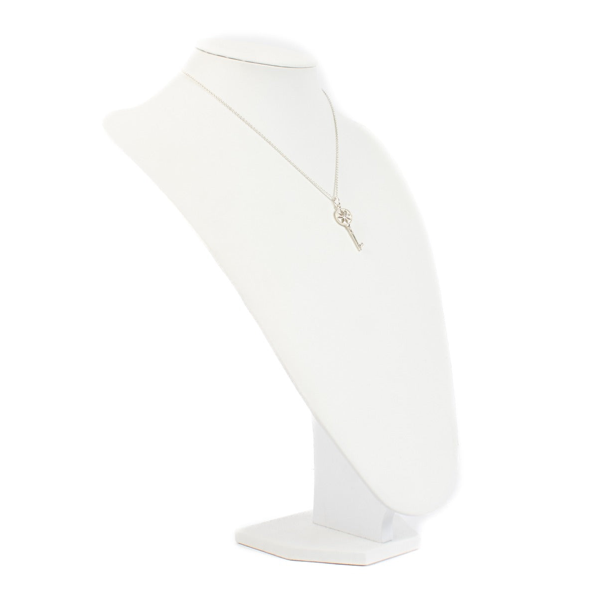 shop 100% authentic second hand Tiffany & Co. Silver Daisy Key Diamond Necklace on Labellov.com