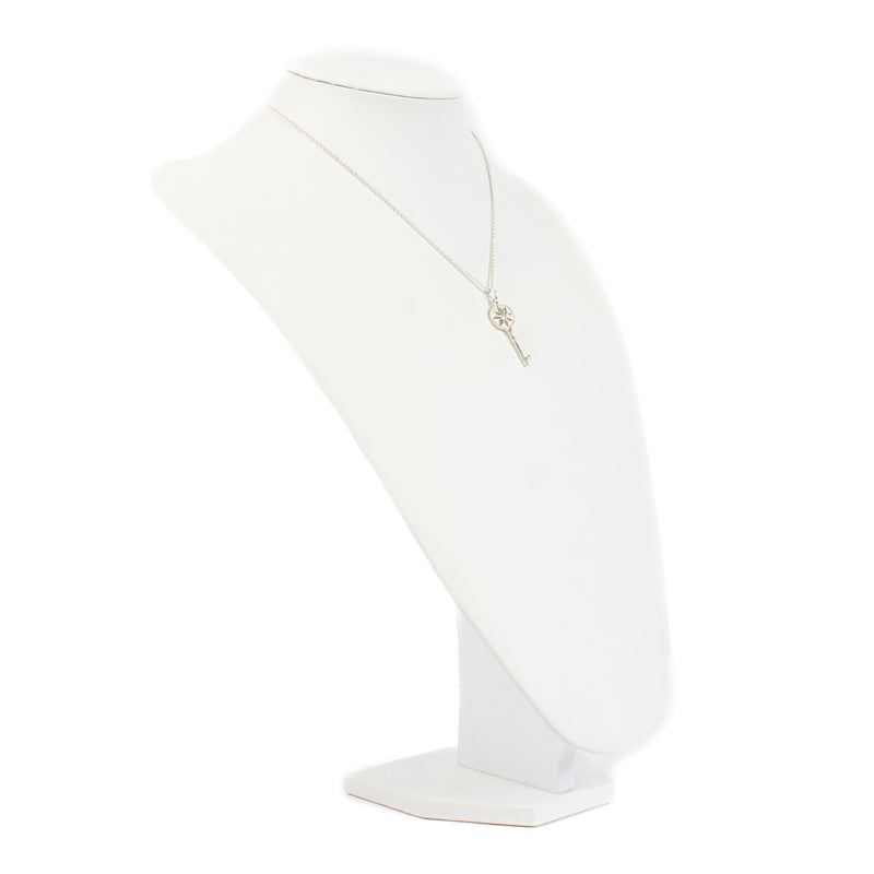 shop 100% authentic second hand Tiffany & Co. Silver Daisy Key Diamond Necklace on Labellov.com