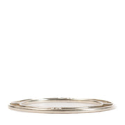 Shop safe online at Labellov in Antwerp, Brussels and Knokke this 100% authentic second hand Tiffany & Co. Silver Atlas Horizontal Roman Numeral Bracelet - Size 61