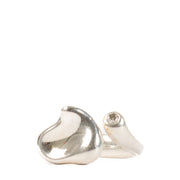 Shop safe online at Labellov in Antwerp, Brussels and Knokke this 100% authentic second hand Tiffany & Co Silver Elsa Peretti Diamond Full Heart Ring - size 53