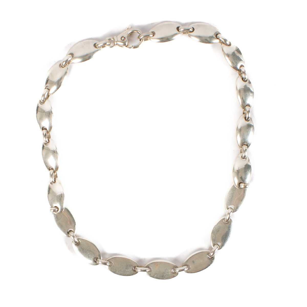 Tiffany & Co. Silver Pebble Link Necklace