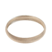 Tiffany & Co Silver Somerset Mesh Bangle Bracelet