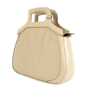 Shop authentic second hand Delvaux Sable Tissage Simple Sauternes Bag on www.labellov.com