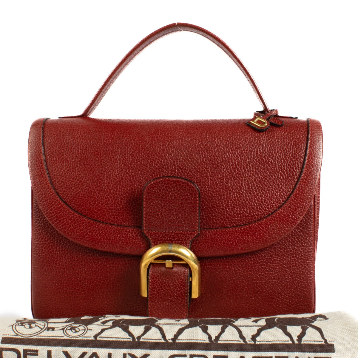 Shop 100% authentic Delvaux Red Jumping Brillant at Labellov.com.