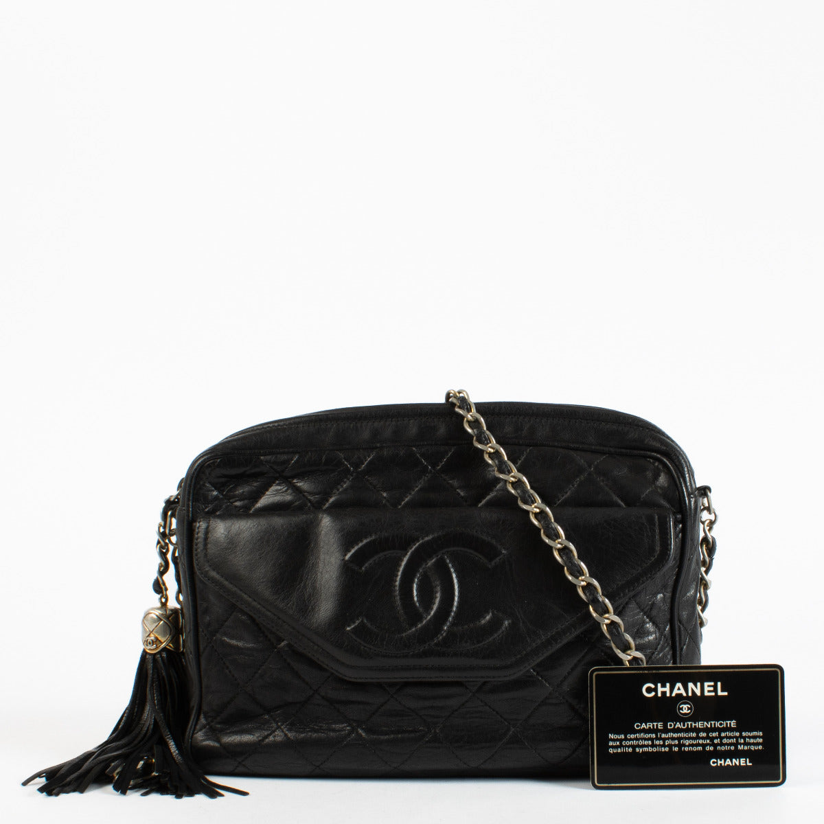 Chanel Black Vintage Camera Bag