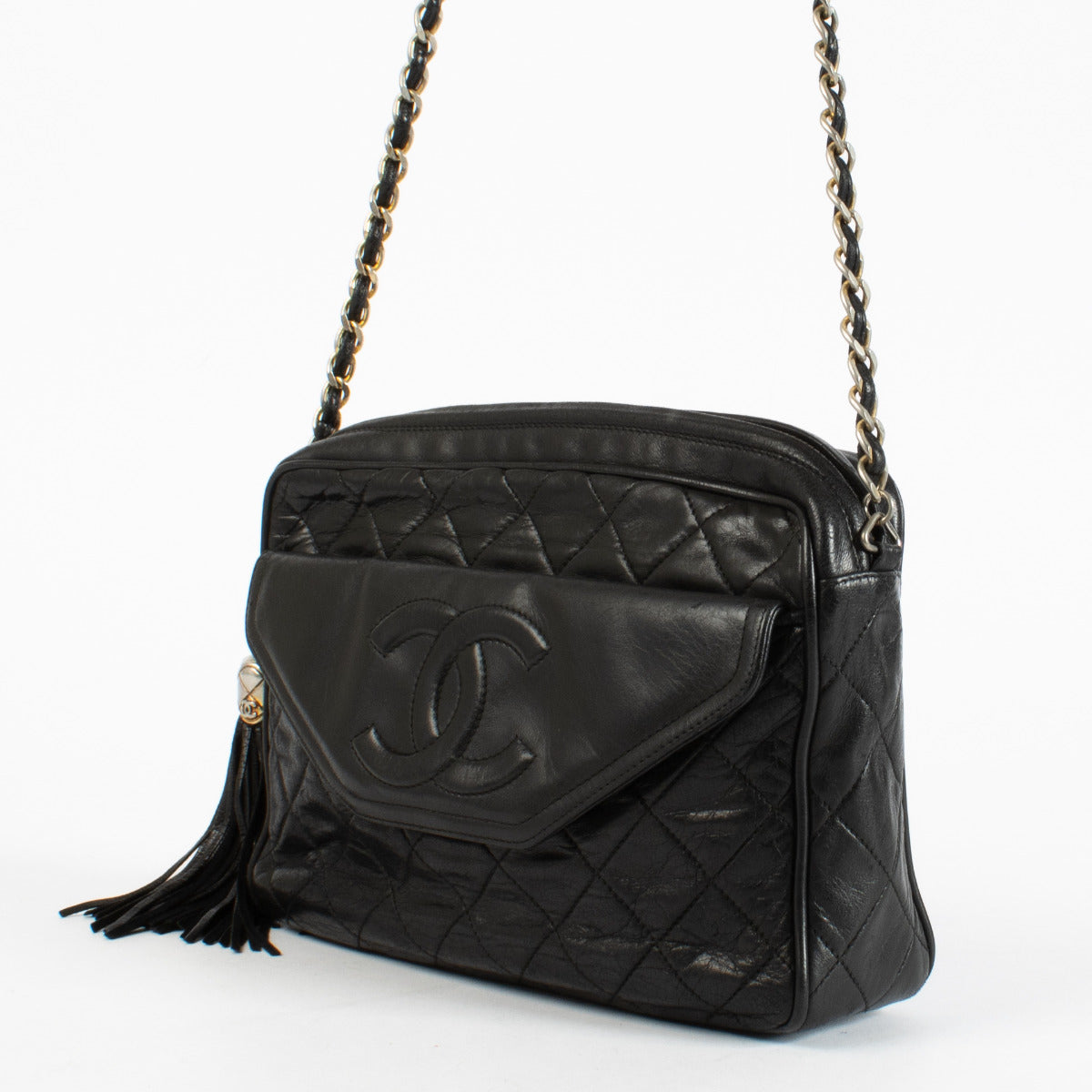 Chanel Black Vintage Camera Bag