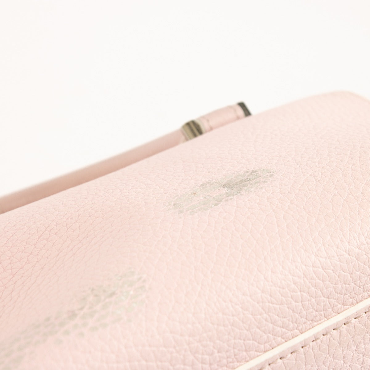 Authentic pre-loved Delvaux Pink Taurillon Soft Top Cool Box Bag on Labellov.com