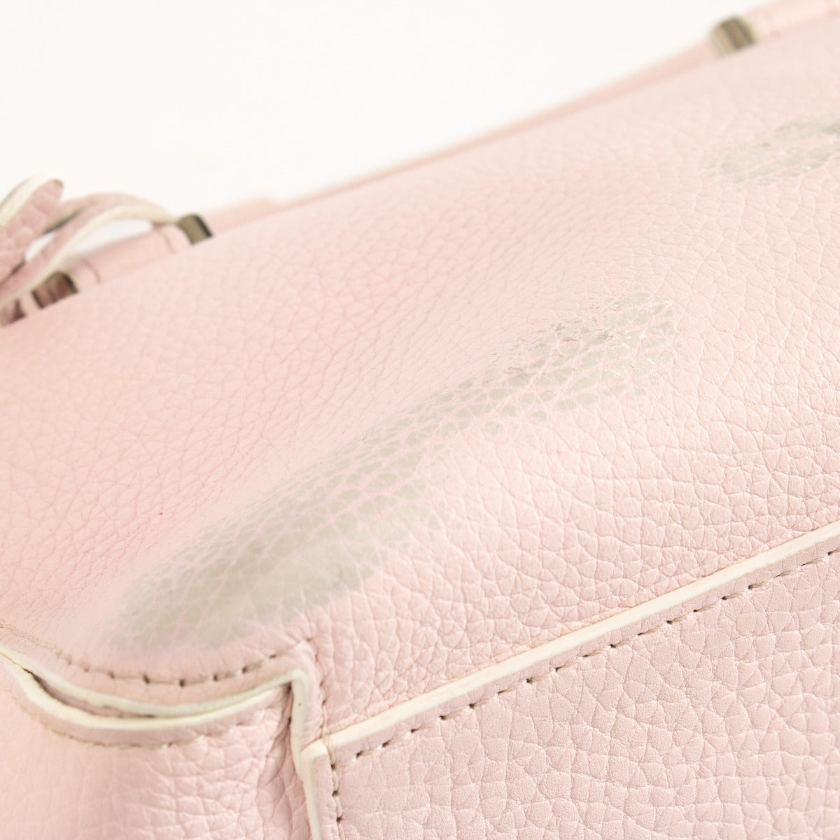 Authentic pre-loved Delvaux Pink Taurillon Soft Top Cool Box Bag on Labellov.com