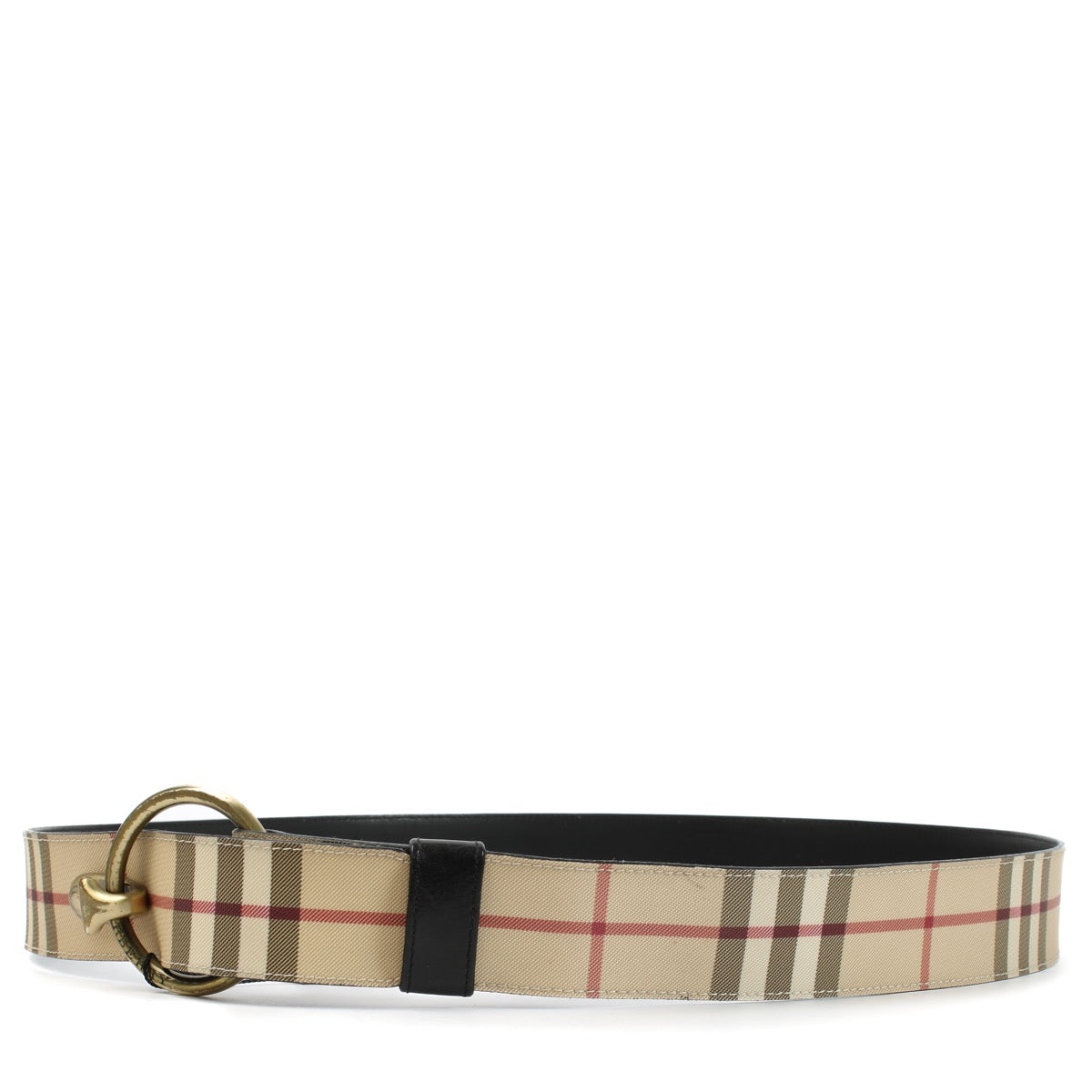 shop 100% authentic second hand Burberry Monogram Belt - Size 100 on Labellov.com