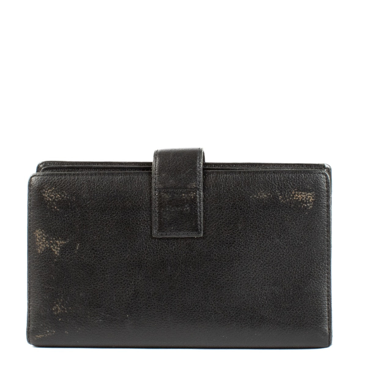 Shop safe online at Labellov in Antwerp and Knokke this 100% authentic second hand Delvaux Black Valeur Wallet