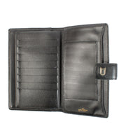 Shop safe online at Labellov in Antwerp and Knokke this 100% authentic second hand Delvaux Black Valeur Wallet