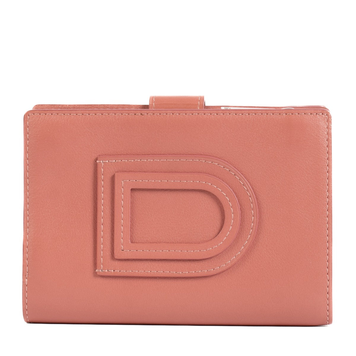Shop safe online at Labellov in Antwerp, Brussels and Knokke this 100% authentic second hand Delvaux Pink Wallet