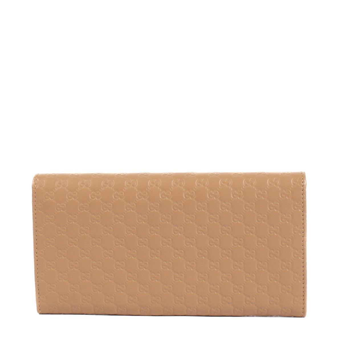 Shop safe online at Labellov in Antwerp and Knokke this 100% authentic second hand Gucci Beige Microguccissima Continental Wallet
