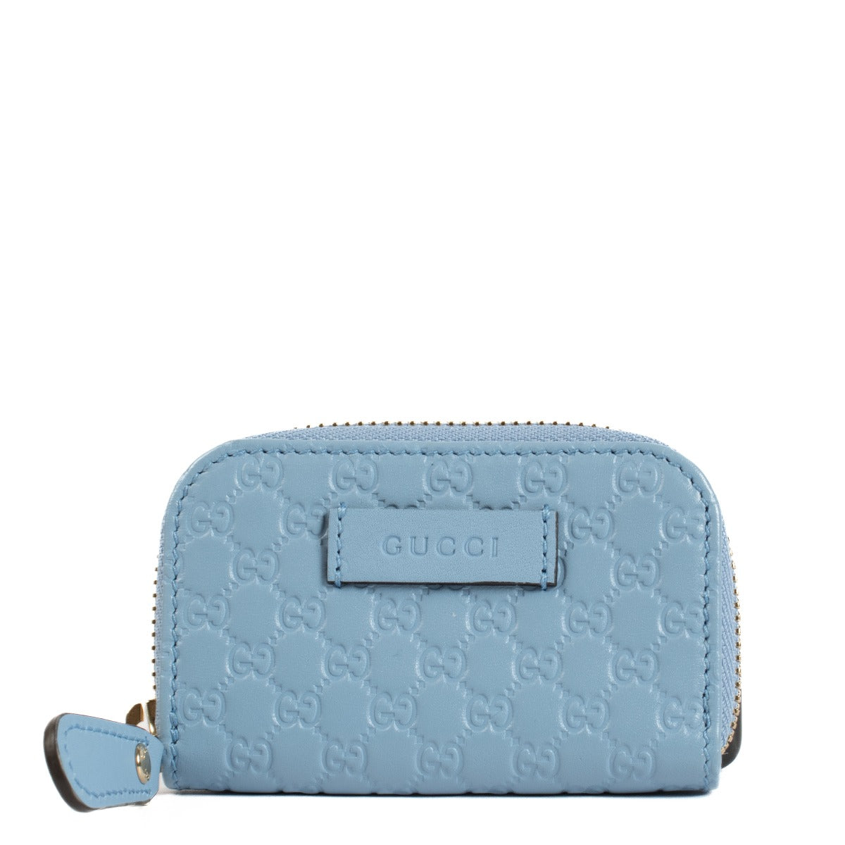 Gucci Blue Microguccissima Coin Purse