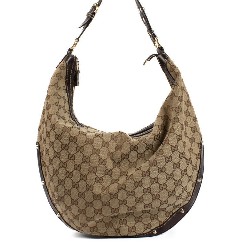 Gucci GG Canvas Hobo Bag