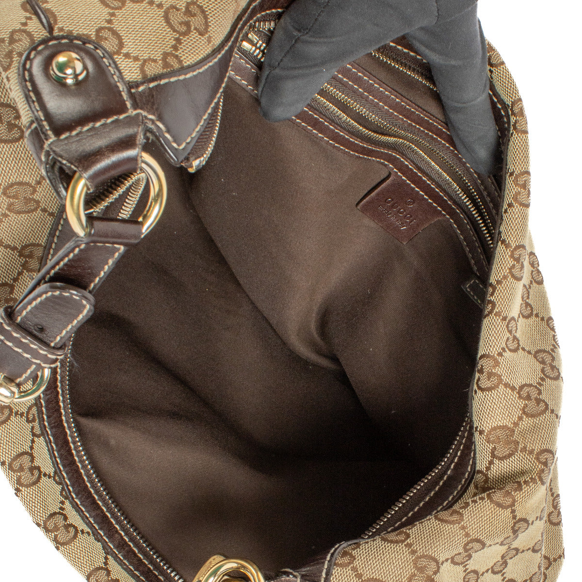 Gucci GG Canvas Hobo Bag