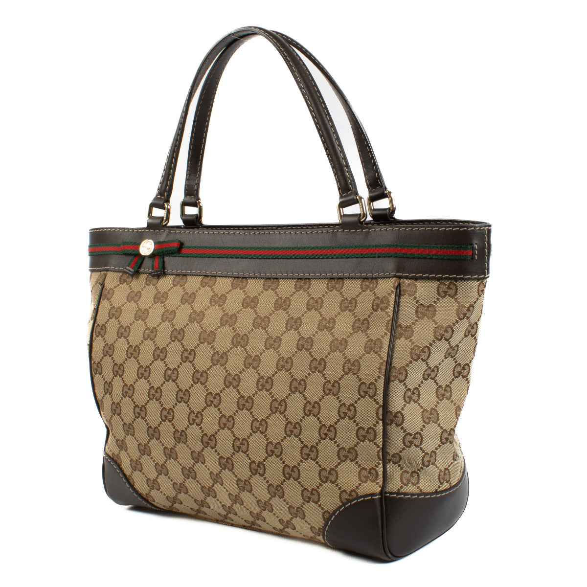 Gucci GG Canvas Mayfair Tote Bag aan de beste prijs bij Labellov tweedehands luxe in Antwerpen en Knokke