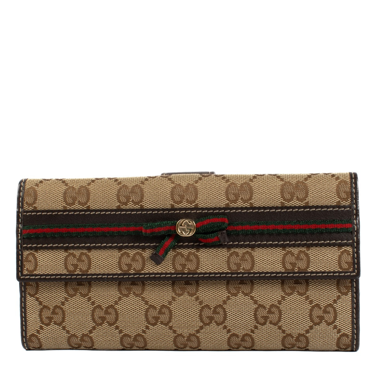 Shop safe online at Labellov in Antwerp and Knokke this 100% authentic second hand Gucci GG Canvas Wallet