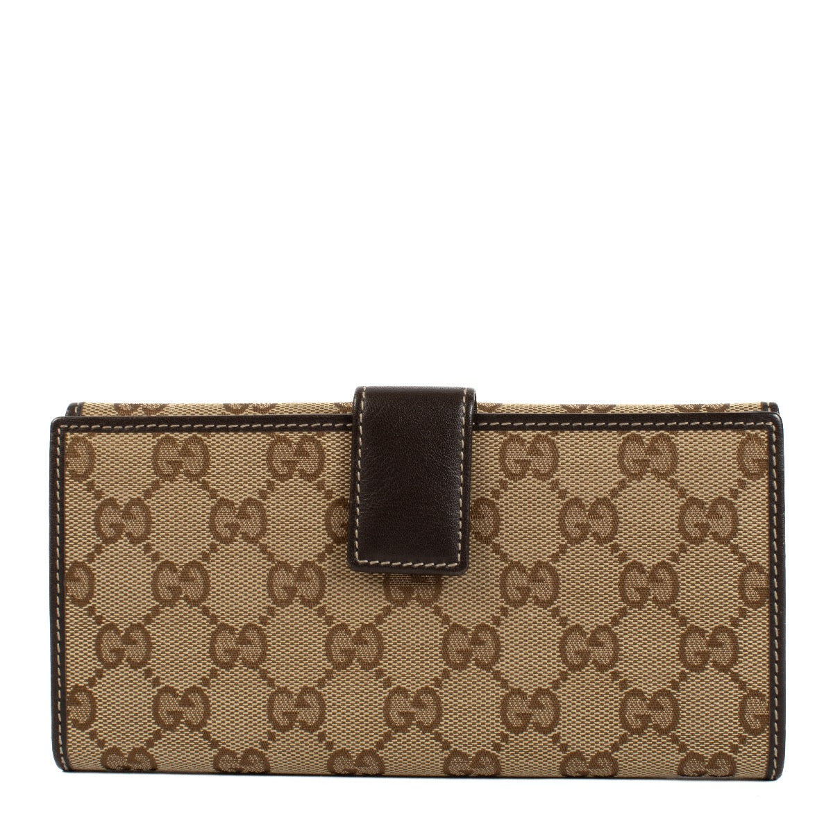 Shop safe online at Labellov in Antwerp and Knokke this 100% authentic second hand Gucci GG Canvas Wallet
