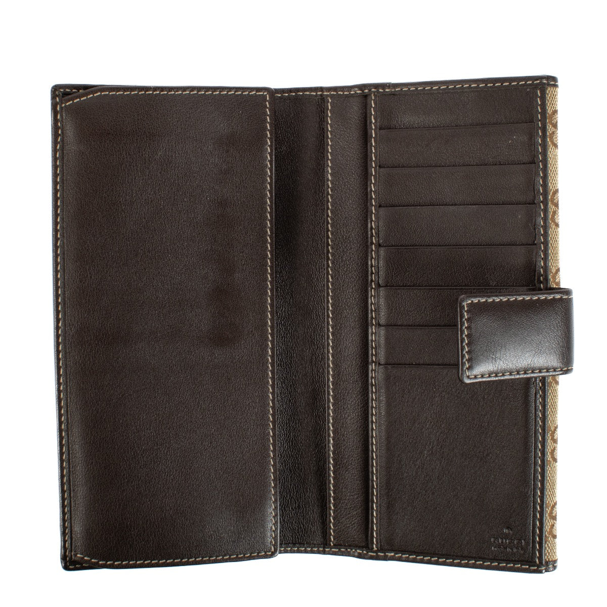 Shop safe online at Labellov in Antwerp and Knokke this 100% authentic second hand Gucci GG Canvas Wallet