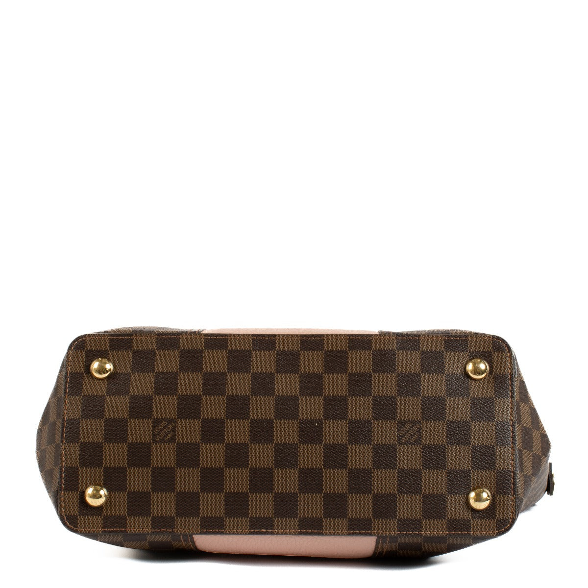 Shop safe online at Labellov in Antwerp, Brussels and Knokke this 100% authentic second hand Louis Vuitton Damier Ebene/Magnolia Jersey Tote Bag