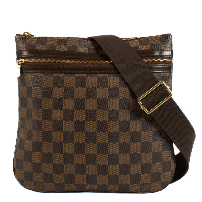 Louis Vuitton Damier Ebene Bosphore PM Crossbody Bag aan de beste prijs bij Labellov tweedehands luxe in Antwerpen en Knokke.
