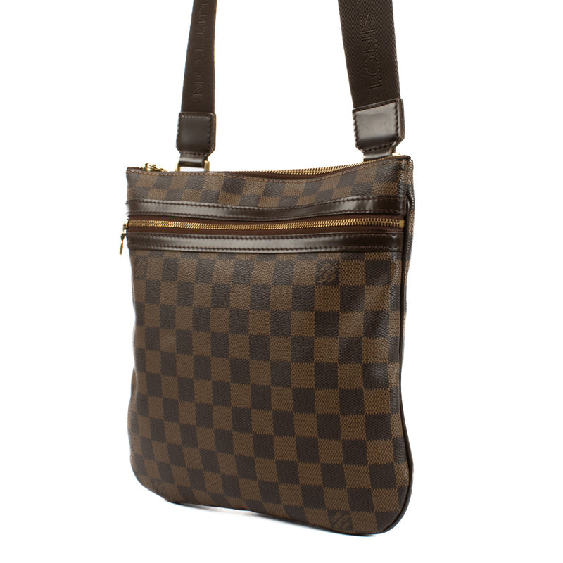 Louis Vuitton Damier Ebene Bosphore PM Crossbody Bag