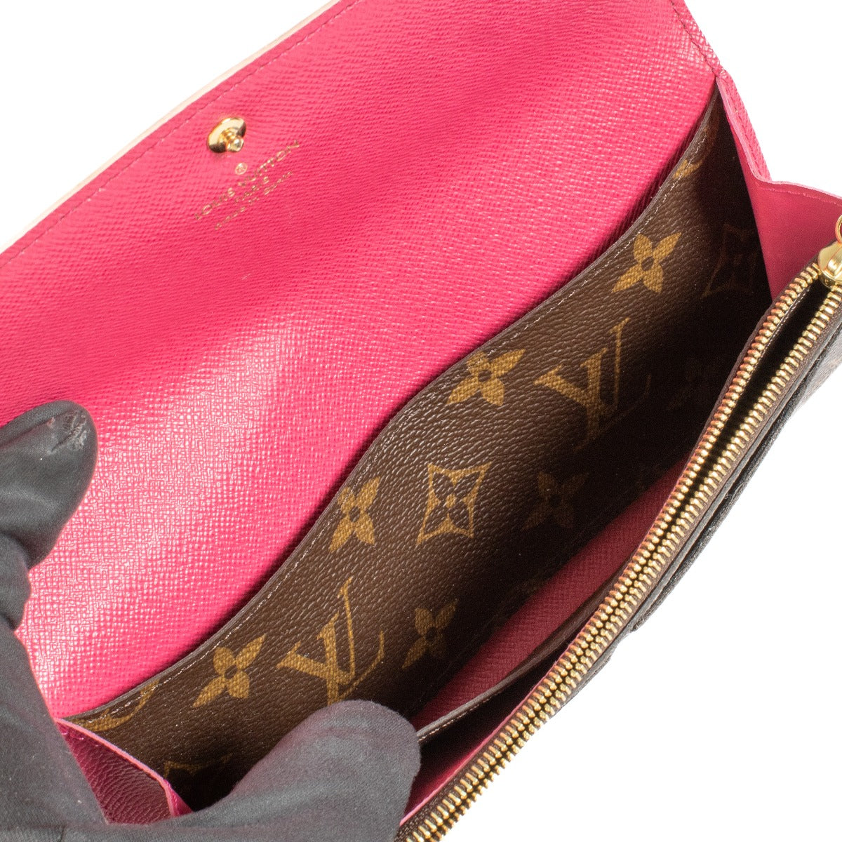 shop 100% authentic second hand Louis Vuitton Monogram Emilie Wallet on Labellov.com